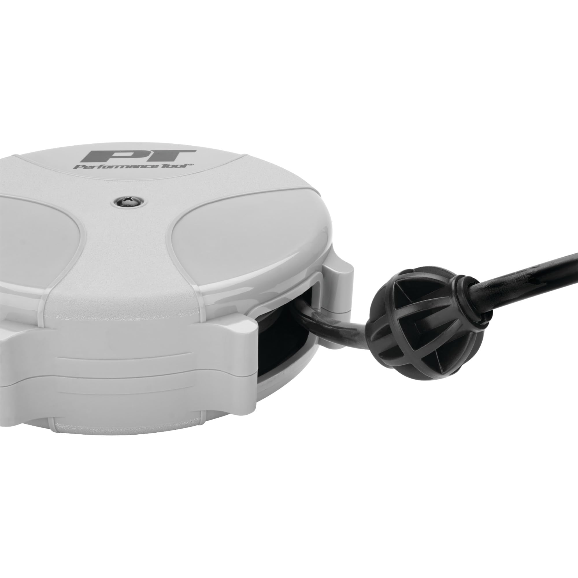 20' Performance Tool W2275 18GA Retractable Cord Reel with Spring Loaded Auto-Rewind