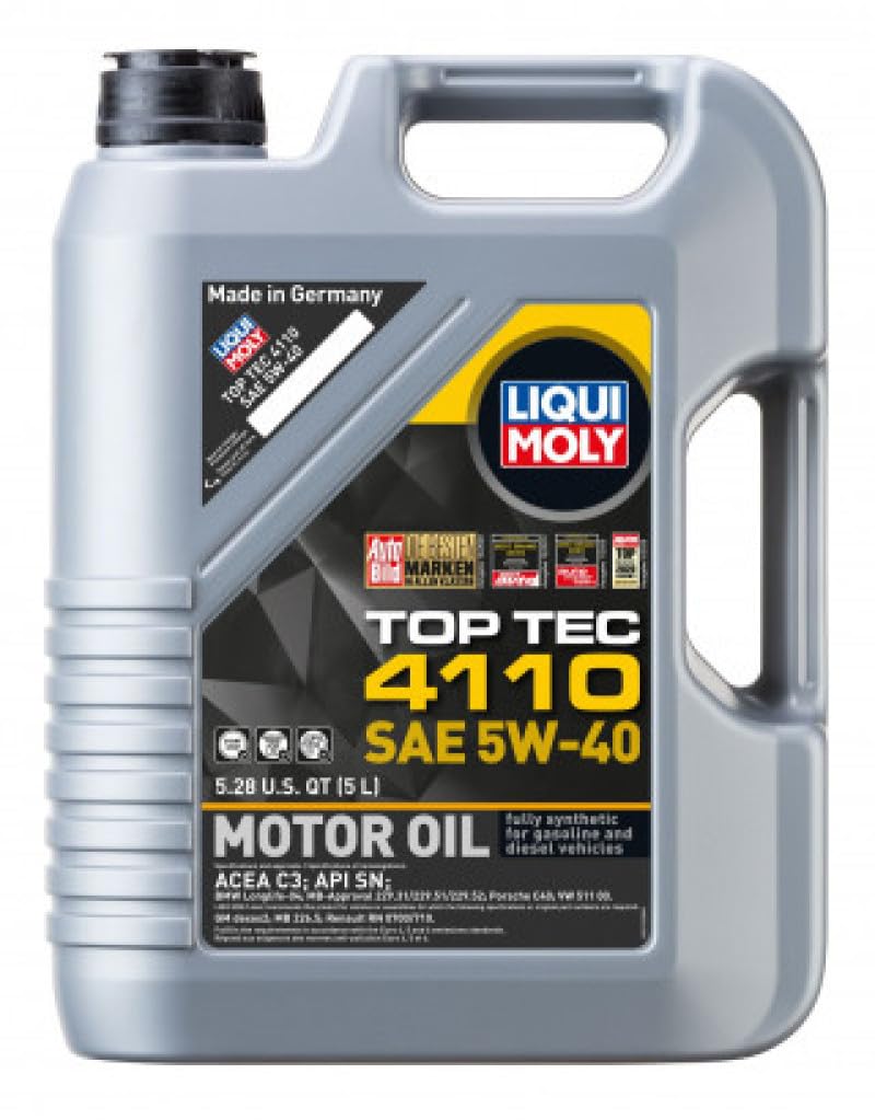 TOP TEC Liqui Moly 5W40 5 Liters (Case of 1)