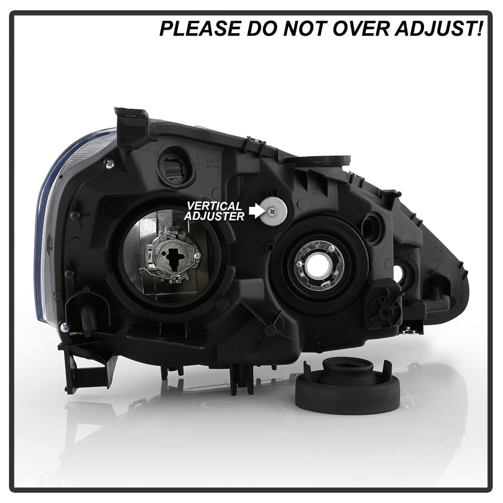 Acura RSX Xtune HD-JH-ARSX05-AM-BK Headlight