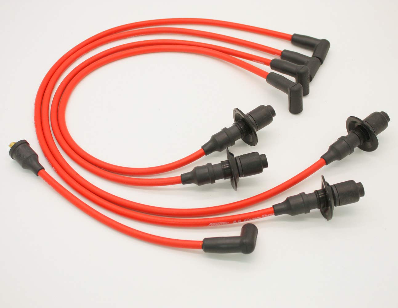 Pertronix Flame-Thrower 804404 Red 8mm 4 Cylinder Spark Plug Wire
