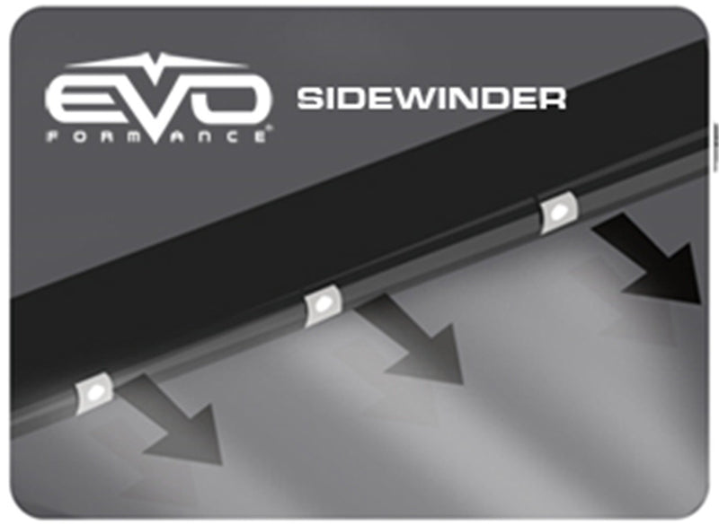EVO Formance CIPA 93336 LED Sidewinder Eyebrows, Red