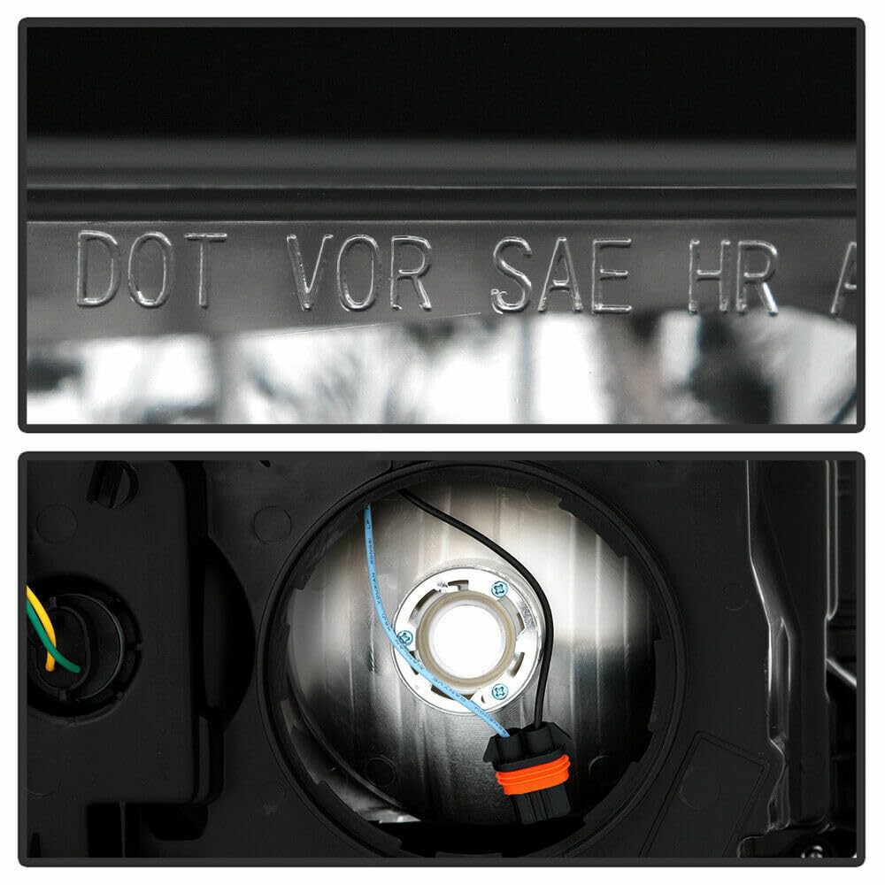 OEM Style Spyder Xtune Headlight (HD-JH-CS15HD-AM-BK) (POE)