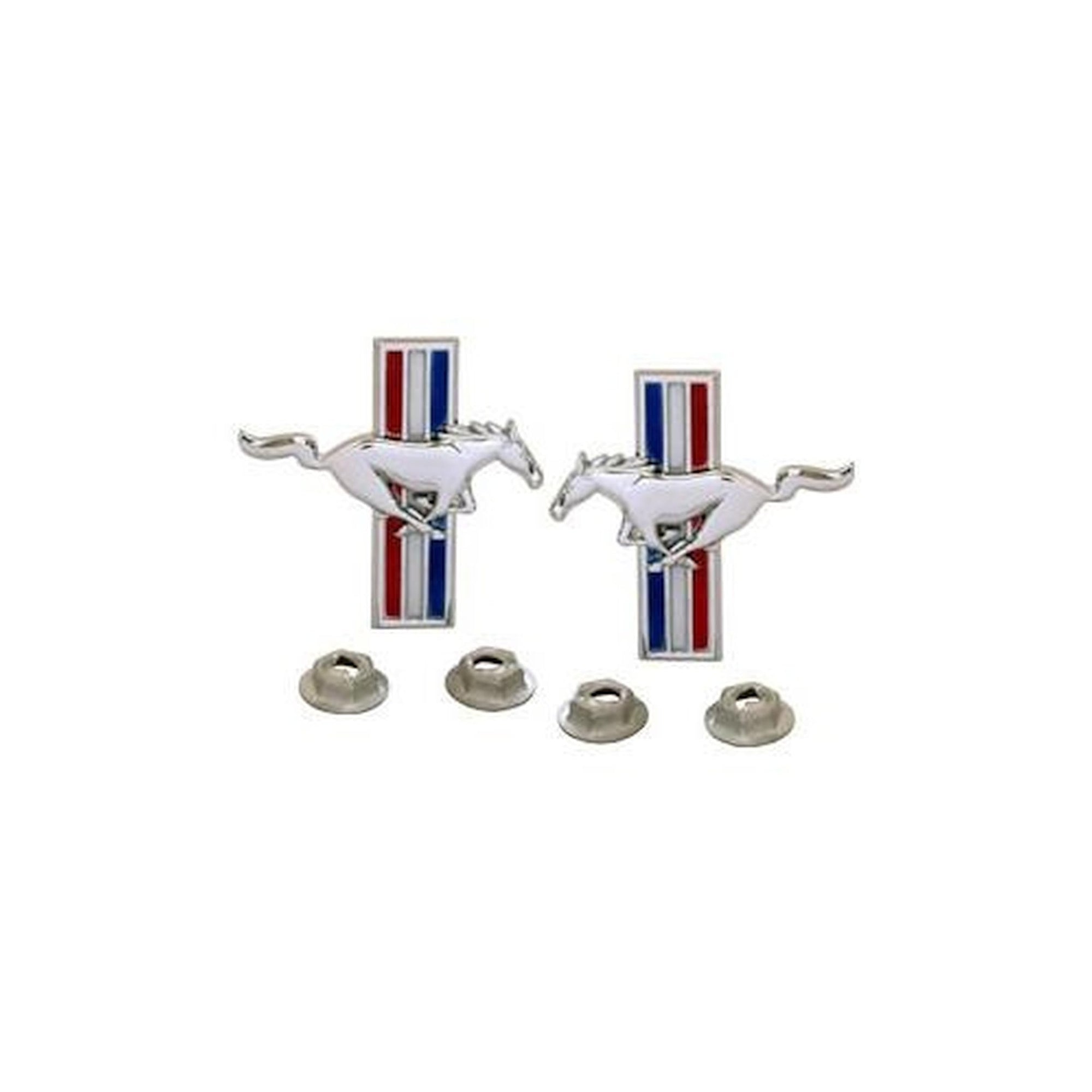 C9ZB-6520820-3 Scott Drake Door Panel Emblems Pair