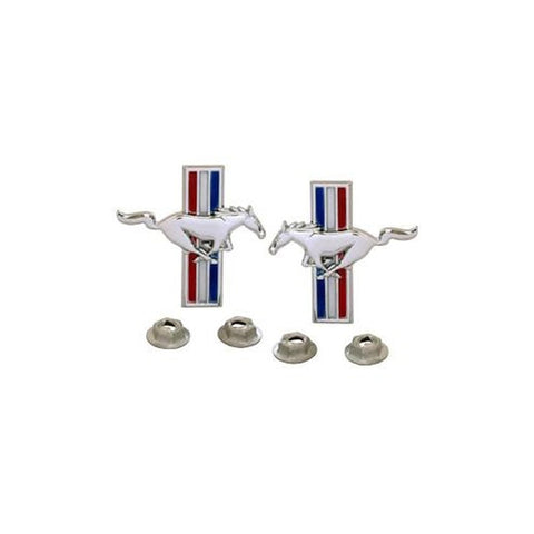 C9ZB-6520820-3 Scott Drake Door Panel Emblems Pair