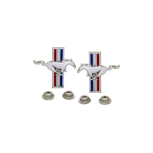 C9ZB-6520820-3 Scott Drake Door Panel Emblems Pair