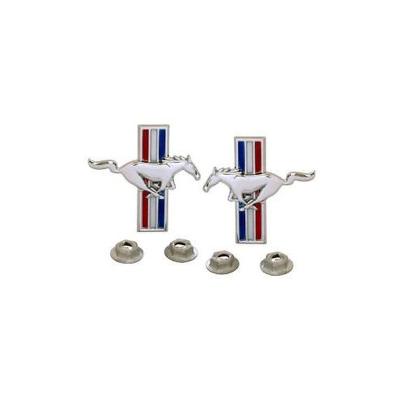C9ZB-6520820-3 Scott Drake Door Panel Emblems Pair