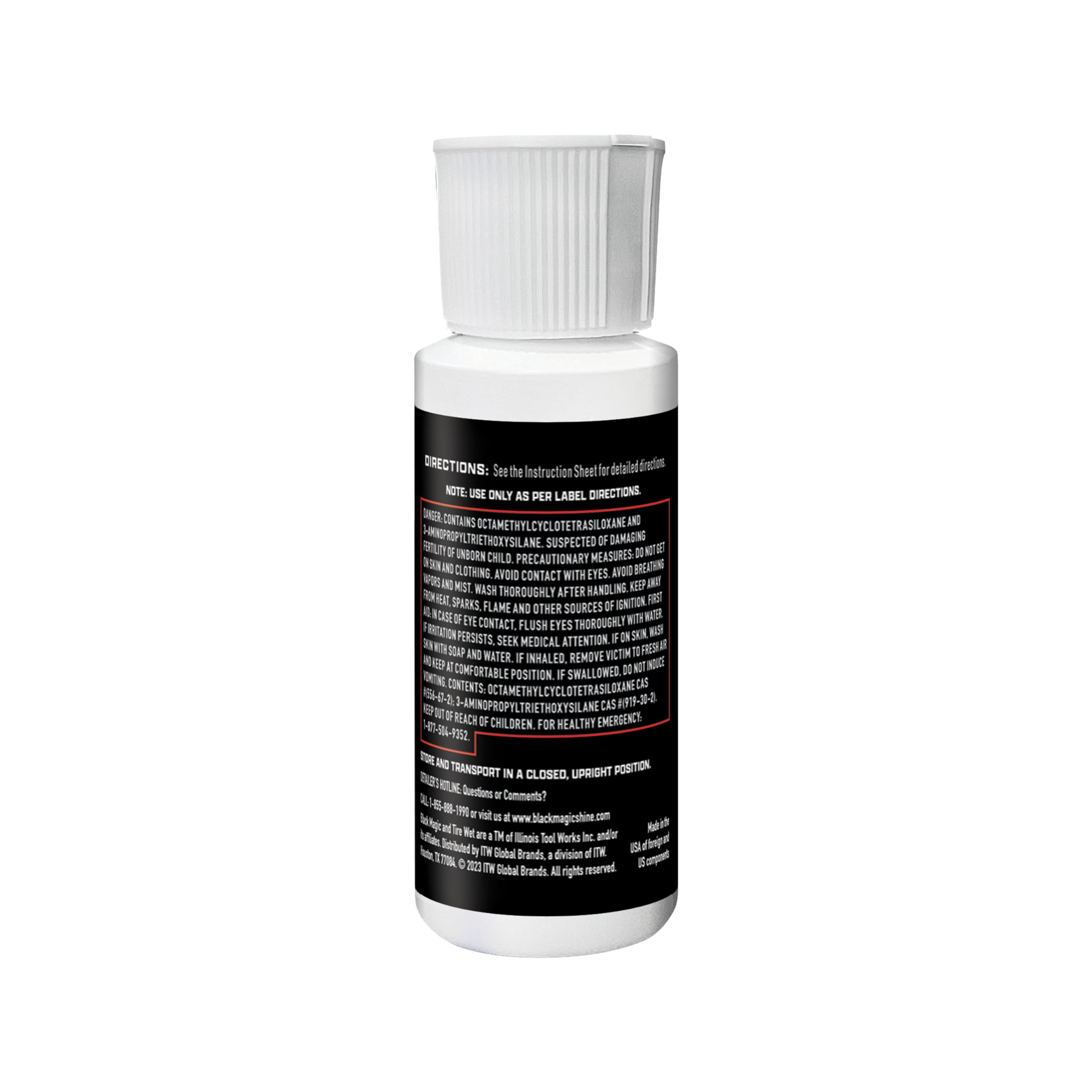 120164 Black Magic Factory Trim Restorer Black