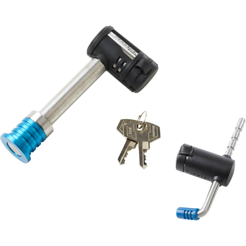 Barbell Receiver Pin & Coupler Lock, 5/8-In. Stainless Steel Sleeve