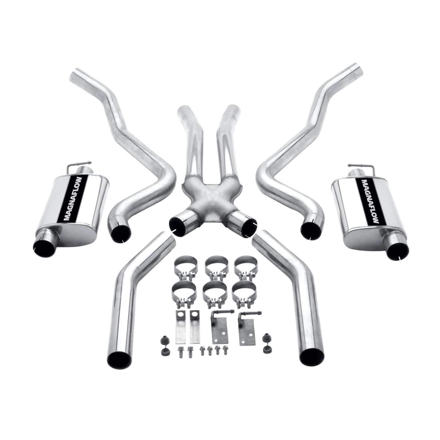 Performance MagnaFlow Exhaust System 15852: Crossmember-Back, Street Series