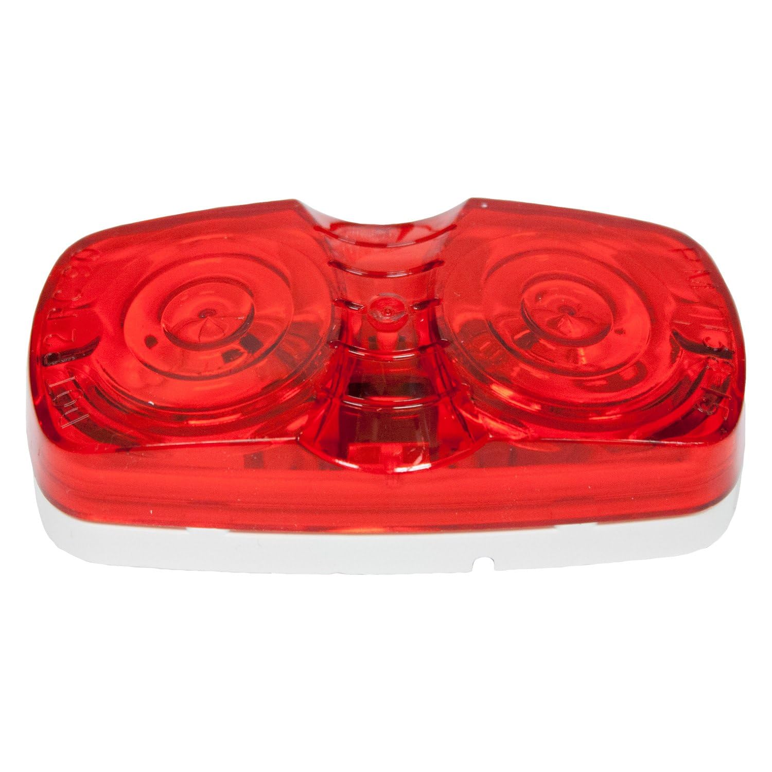 Rectangle Double Bulls-Eye Peterson 138R Incandescent Marker/Clearance PC-Rated 4" x 2"