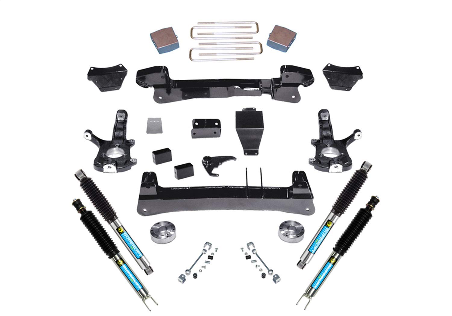 SUPERLIFT SUSPENSION RealTruck 6" Lift Kit for Silverado/Sierra | Complete Lift Kit with Front & Rear Bilstein 5100 Series Shocks | K121B | Fits 1999-2006 Chevrolet Silverado 1500 / GMC Sierra 1500