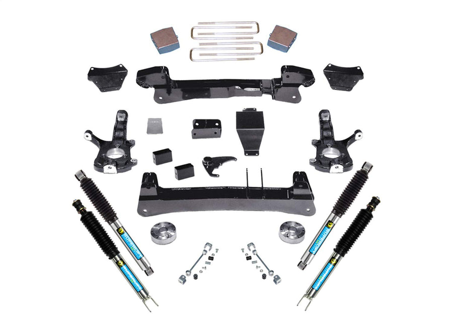 SUPERLIFT SUSPENSION RealTruck 6" Lift Kit for Silverado/Sierra | Complete Lift Kit with Front & Rear Bilstein 5100 Series Shocks | K121B | Fits 1999-2006 Chevrolet Silverado 1500 / GMC Sierra 1500