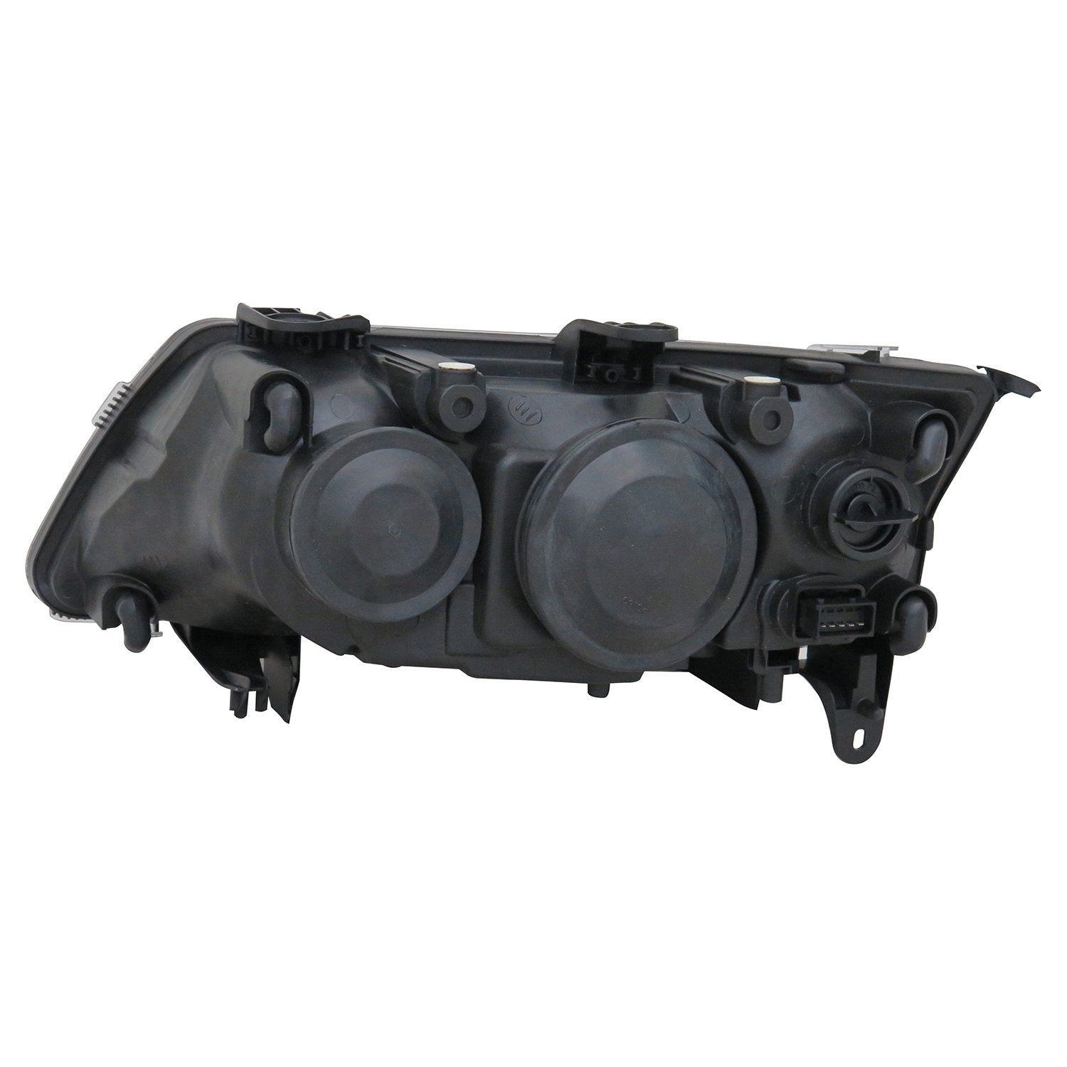 Right TYC Headlight Assembly Compatible with 2003-2007 Saab 9-3