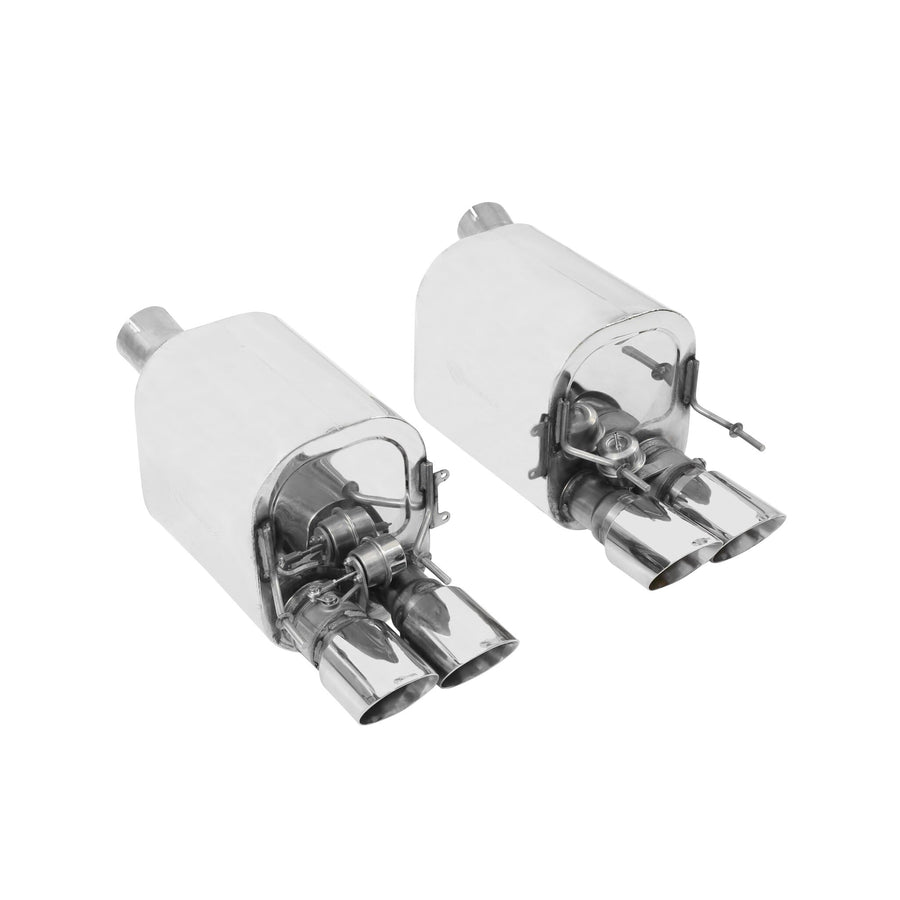 Blackheart Hooker 70401313-RHKR Axle-Back Exhaust with Dual Mode NPP Mufflers