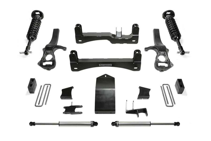 Fabtech Performance K1133DL Lift System w/Shocks 6 in. Lift Incl. Front Non Reservoir Coilovers And Rear Dirt Logic Shocks Lift System w/Shocks