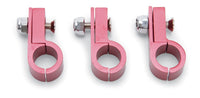 RED ANODIZE LINE CLAMP FOR -8 TUBING