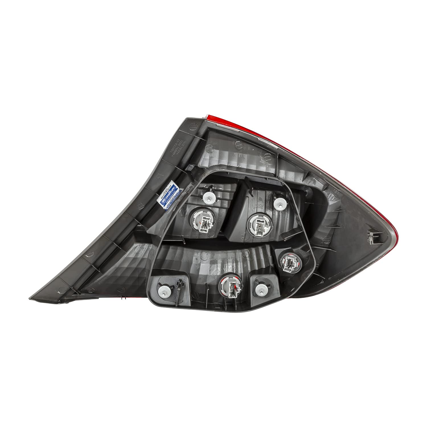 Left TYC Tail Light Assembly Compatible with 2012-2012 Honda Civic