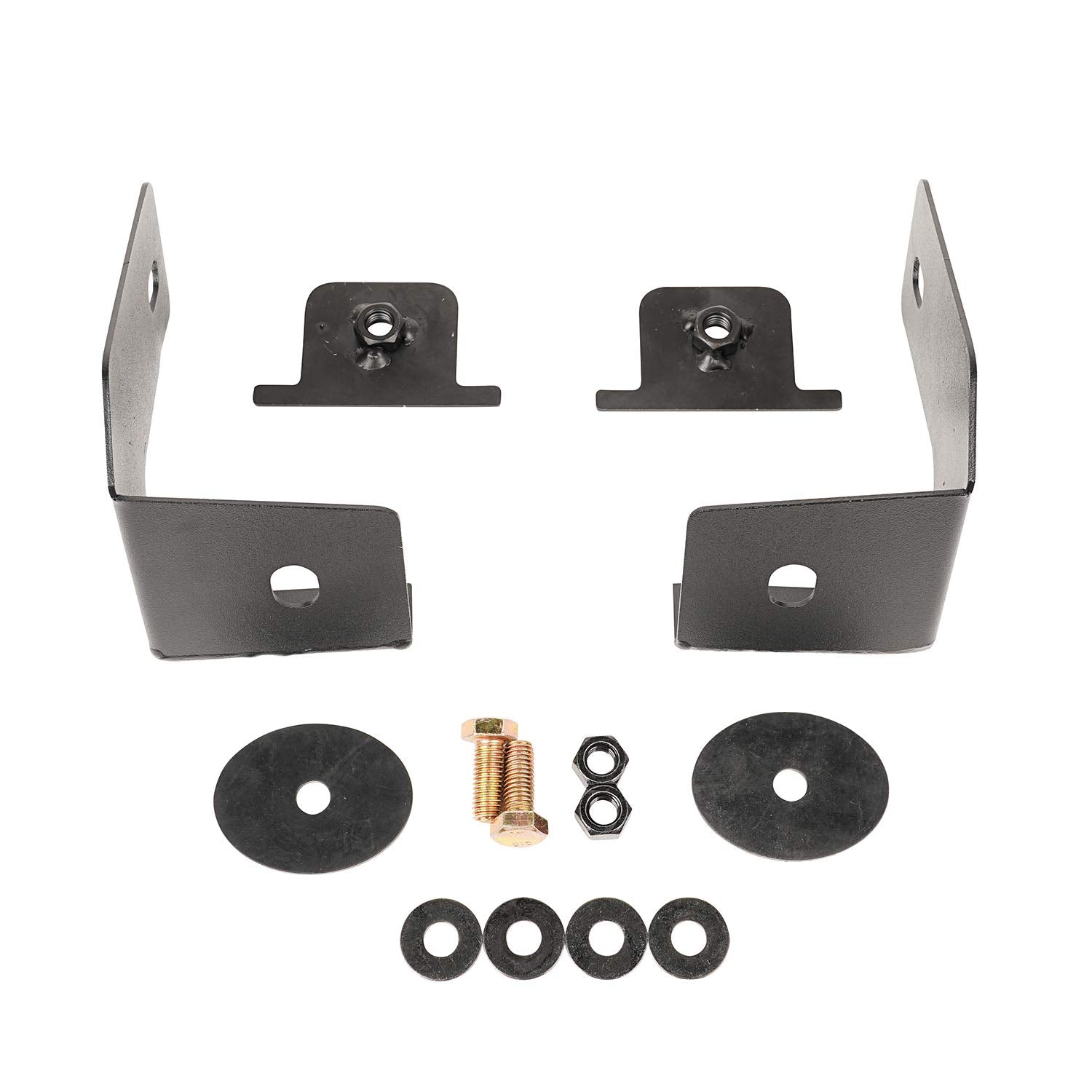 Arcus Rugged Ridge Bumper Overrider Hoop | Satin Black, 11-Gauge Steel | 11549.14 | Fits Rugged Ridge Arcus JK Bumpers