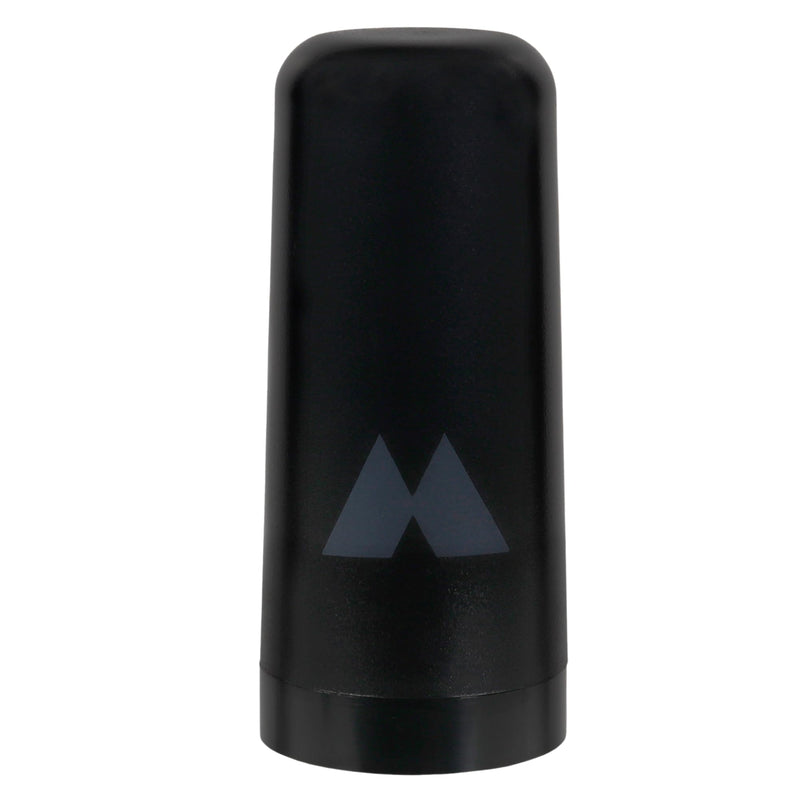 Midland 3DB MXTA25 MicroMobile Compatible Gain Ghost Antenna - 3.5” Tall with 1.5” Base Diameter - Low Profile GMRS NMO Connection
