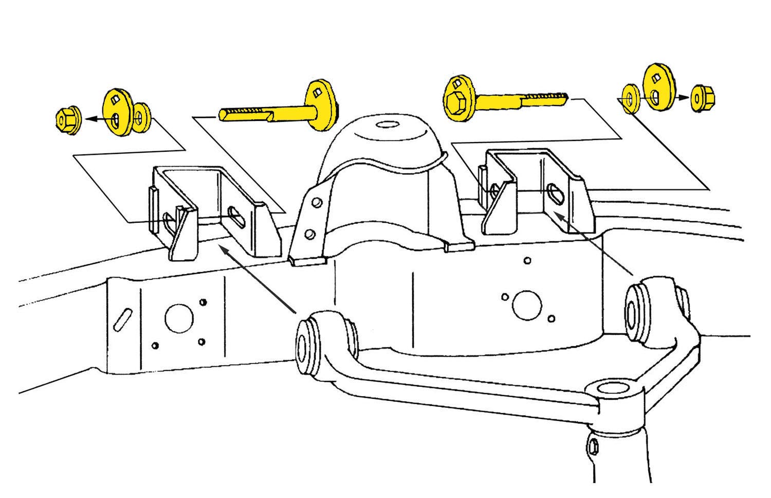 MOOG Alignment K8740 Caster/Camber Kit for Ford F-150