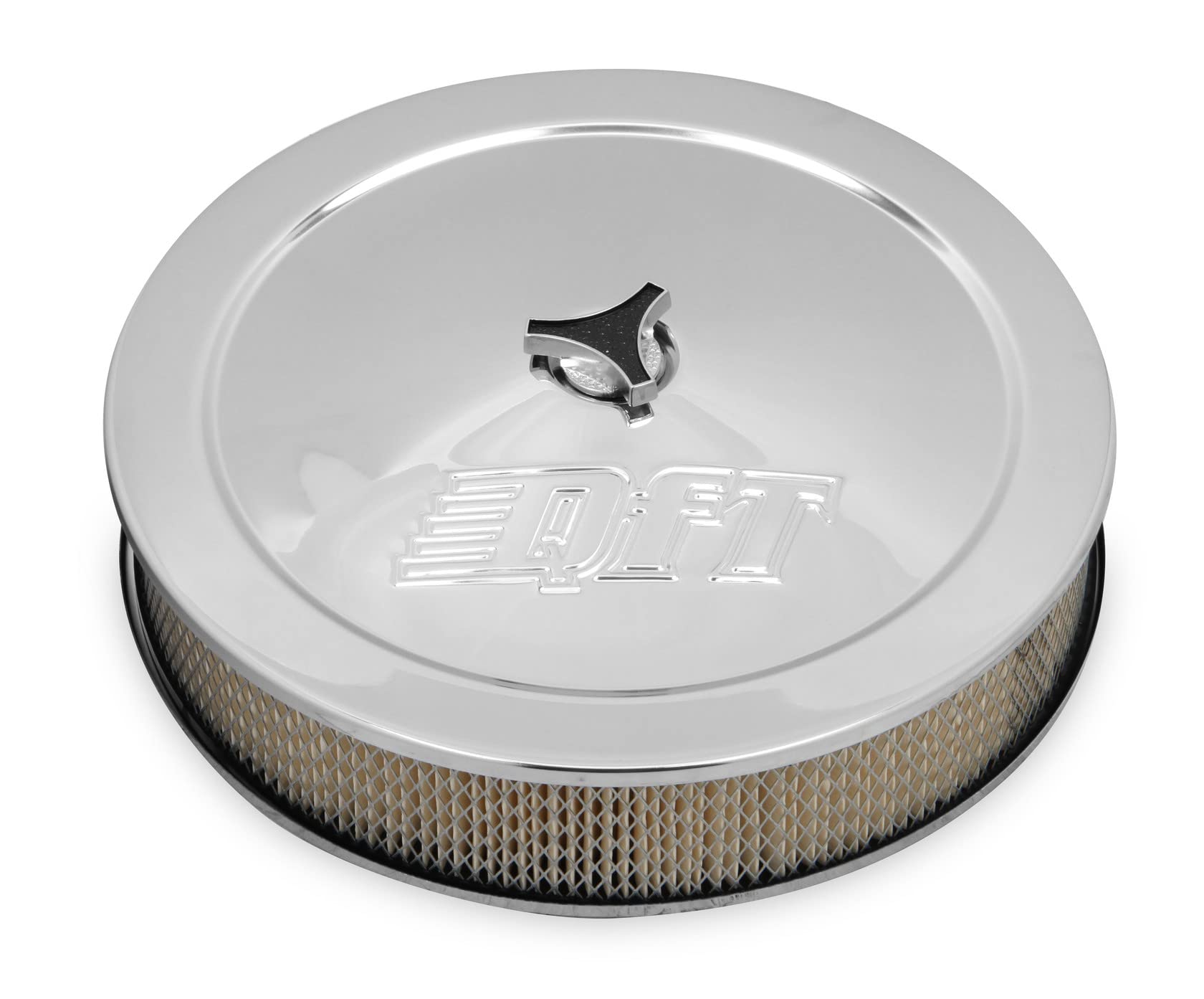 120-1QFT Quick Fuel 14 in. Air Cleaner (Chrome Finish)