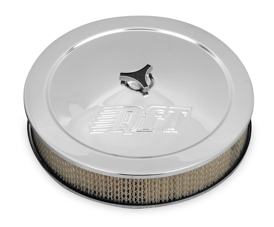 120-1QFT Quick Fuel 14 in. Air Cleaner (Chrome Finish)