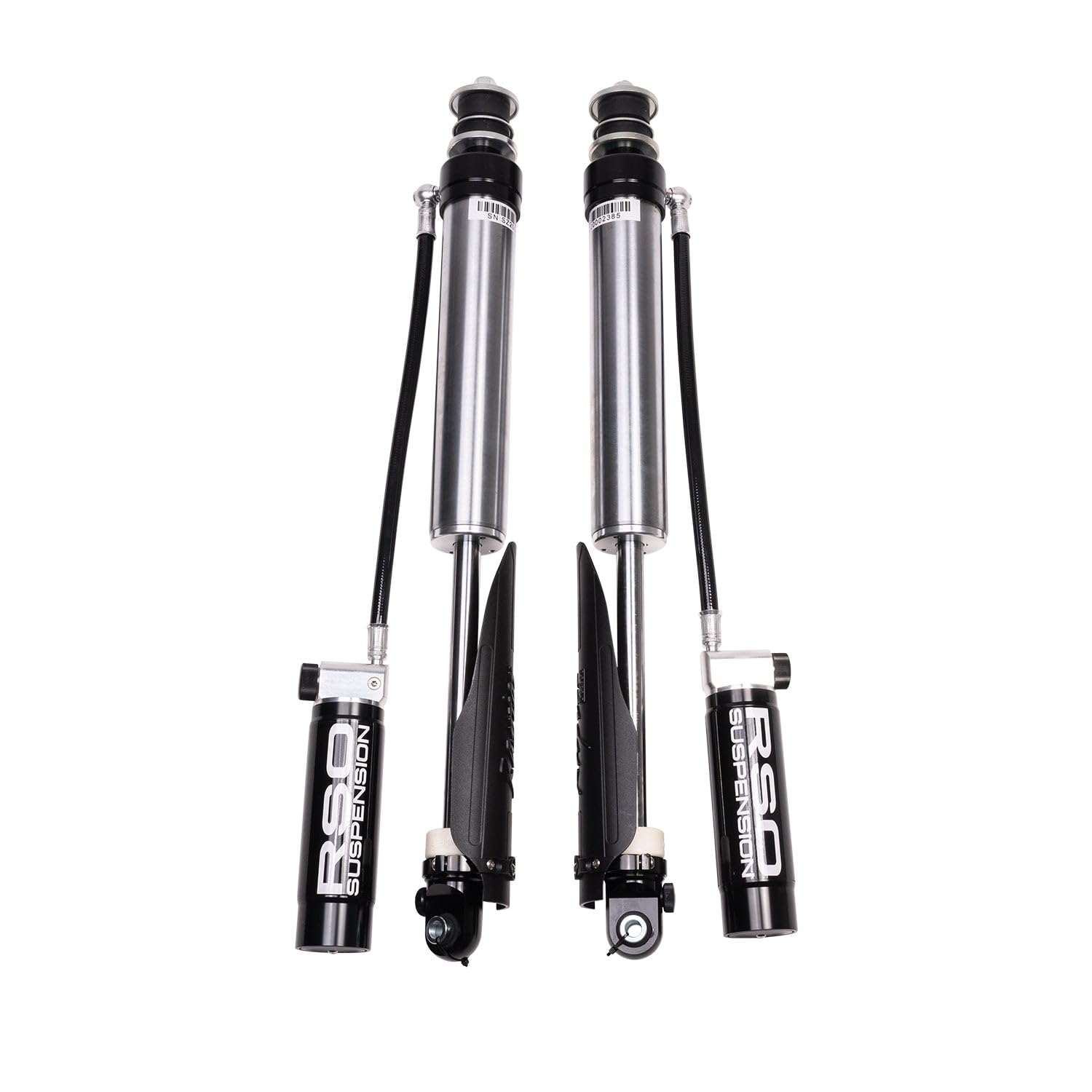 Rear RSO Suspension 2.5 Shocks Adjustable Compression and Rebound Remote Reservoir 0-3 inch Lift Kits Compatible with 2007-2021 Tundra