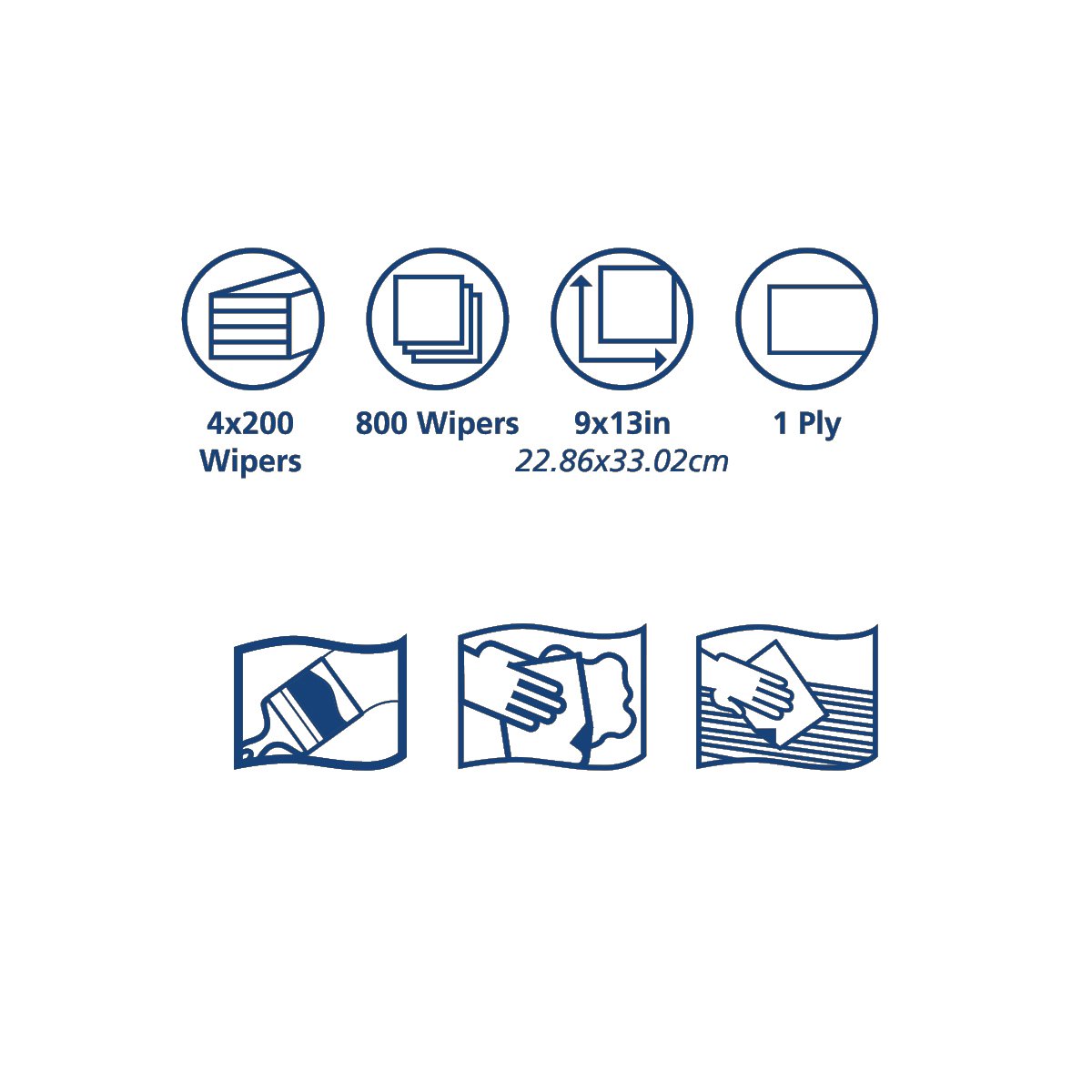Tork Heavy Duty ShopMax Centerfeed Paper Towel White Self Dispensing, High Absorbency, 4 x 200 Sheets, 450137