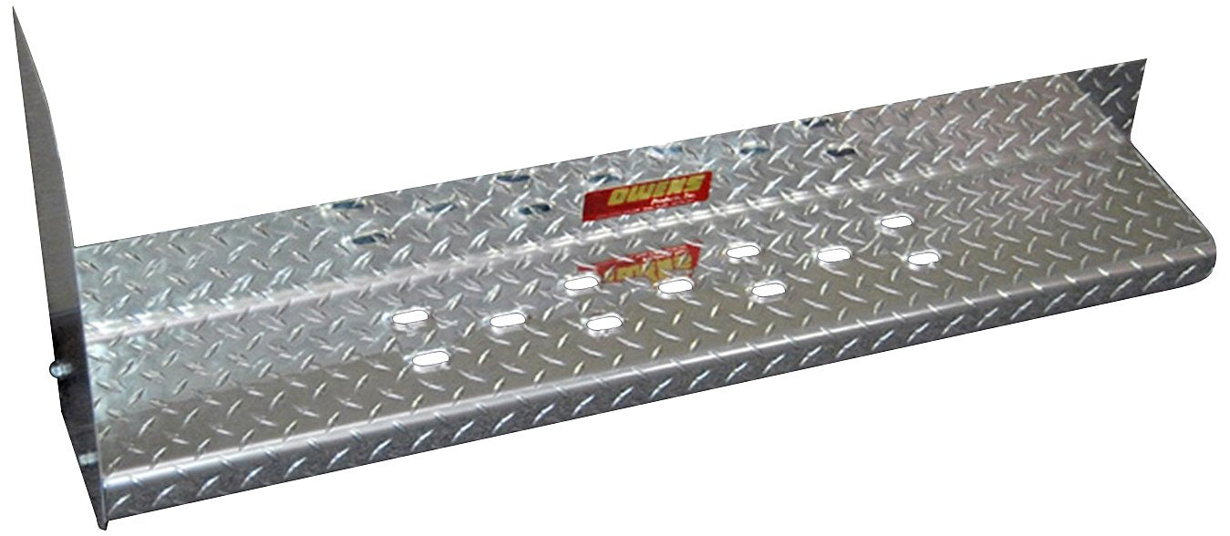 Owens 82325G-01 Products Commercial Wheel To Wheel Running Boards Diamond w/o Stone Guard And w/Sta