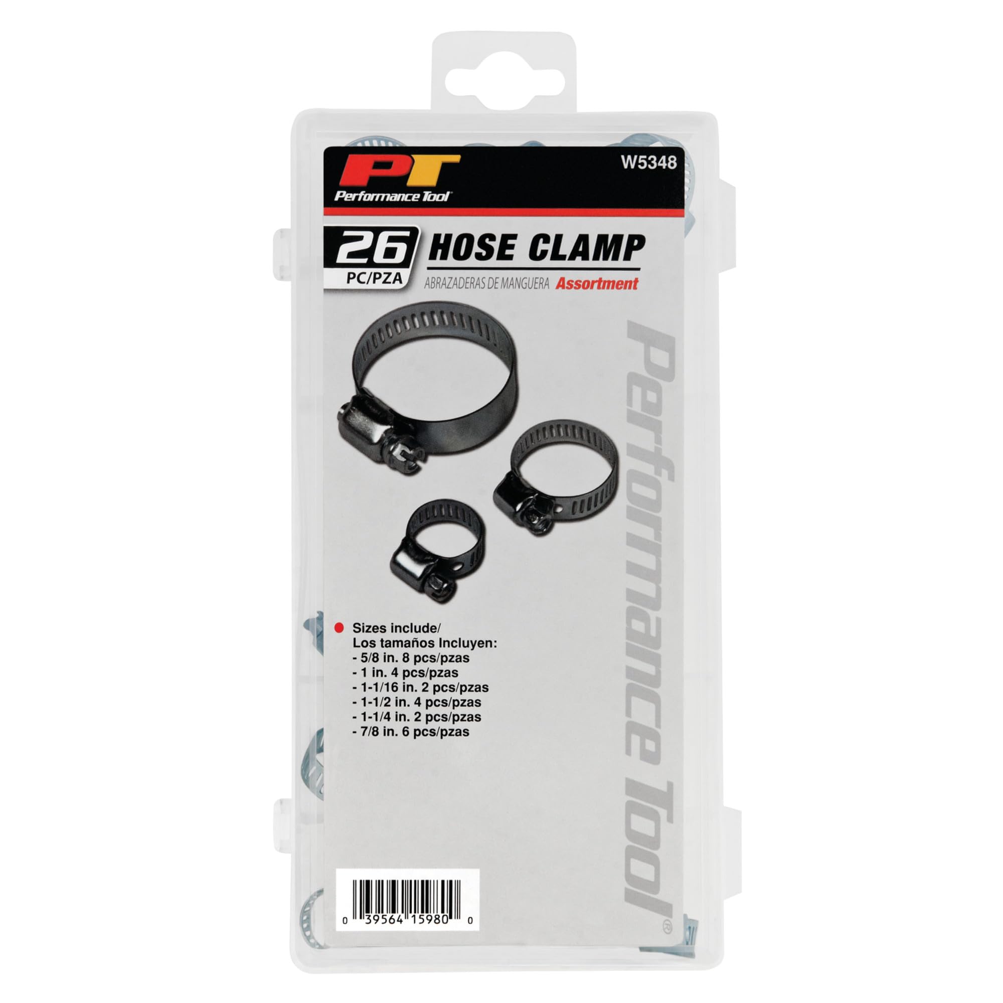 W5348 Performance Tool 26-Piece Hose Clamp Assortment