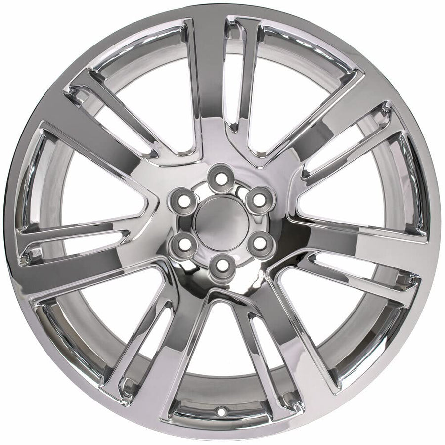 Chrome Wheel OE Wheels LLC CA88-24100-6550-31C Painted (24 x 10. inches /6 x 139 mm, 31 mm Offset)