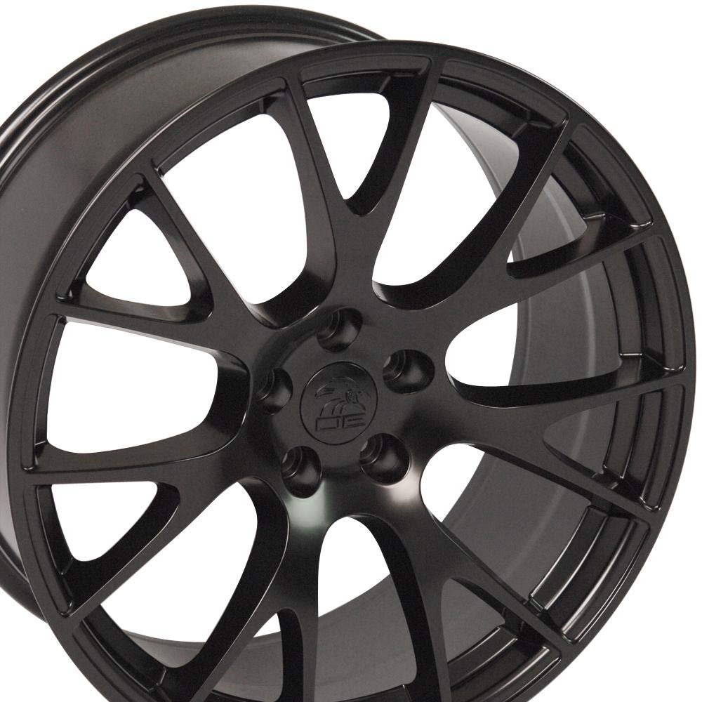 20 Inch OE Wheels DG15 Rim Fits Hellcat Style 5x115 20x9 Satin Black - Hollander 2528 (1)
