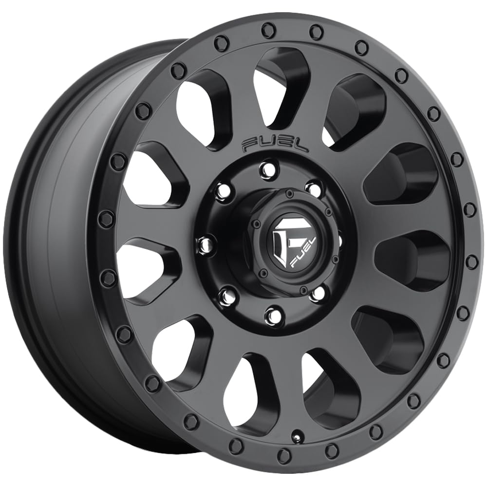 D579 VECTOR FUEL OFF-ROAD 18X9, 5X5.0, 5.79, 20mm MATTE BLACK - D57918907357