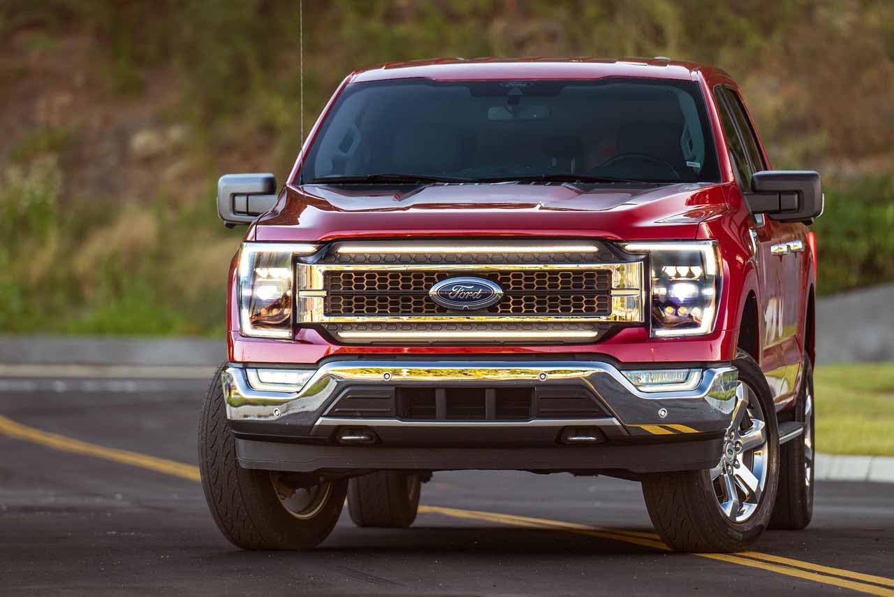 Ford F-150 21+ Morimoto XBG LED DRL Grille, Plug and Play Chrome Grille with White LED DRL (XBG23)