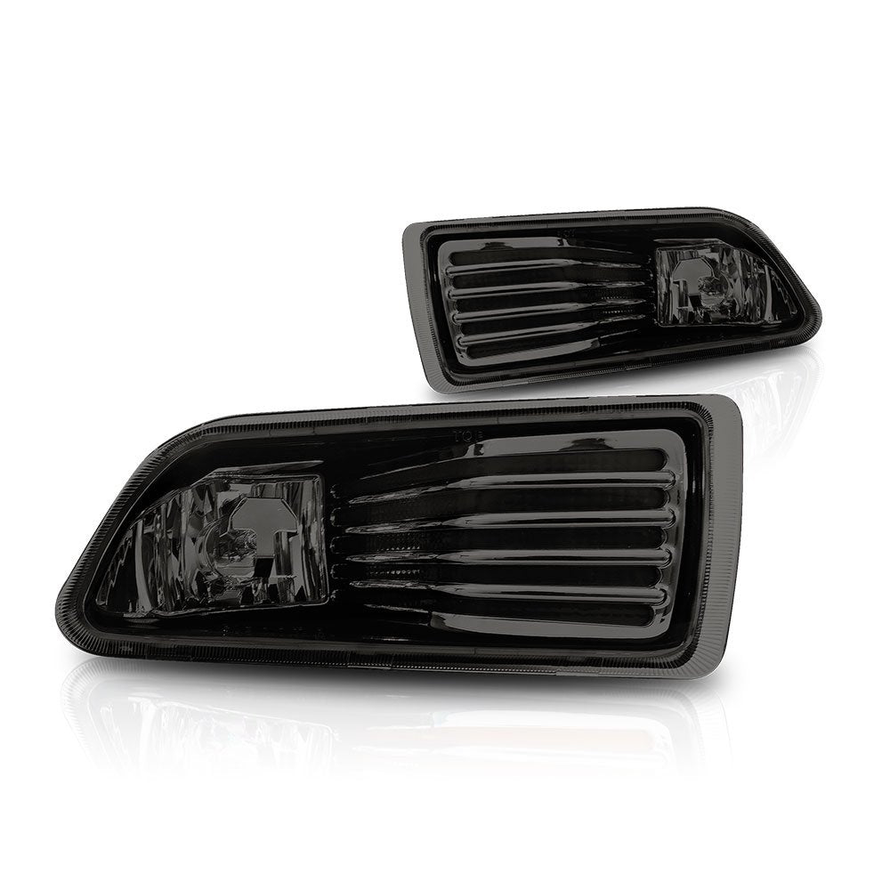 Fog Light Kit Winjet WJ30-0070-11 Smoke Lens (Scion tC Wiring Kit Included)