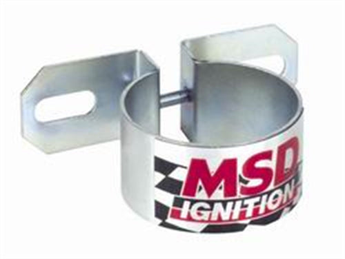 Ignition Coil bracket MSD 8213 (Canister Style), Horizontal Mounting GM coils