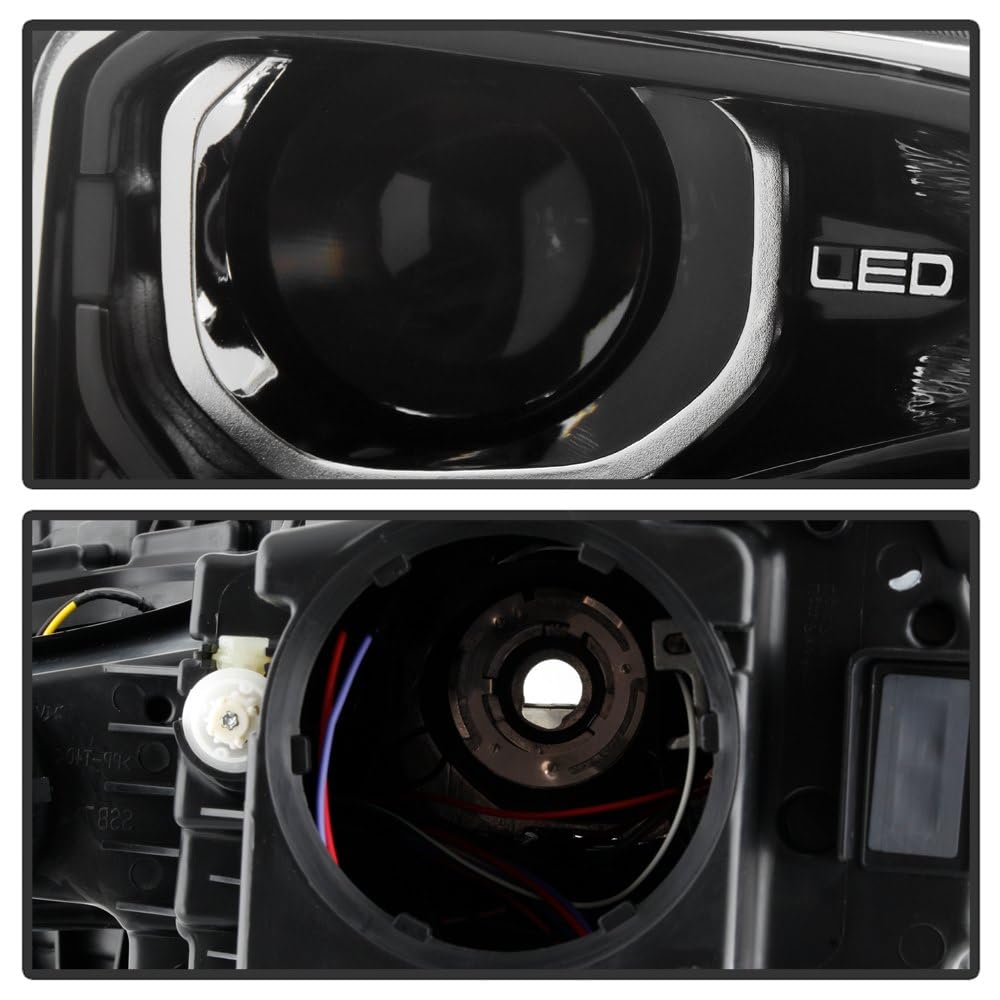 GMC Terrain 18-21 Spyder (POE) LED DRL HID/Xenon Projector Headlight - Low Beam-D5S(Not Included) ; High Beam-D5S(Not Included) ; Signal-7444NA(Included) - OE Right