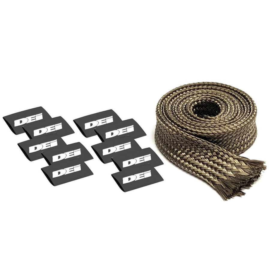 10065 Design Engineering Titanium 0.5" x 4' Protect-A-Sleeve with LR Technology