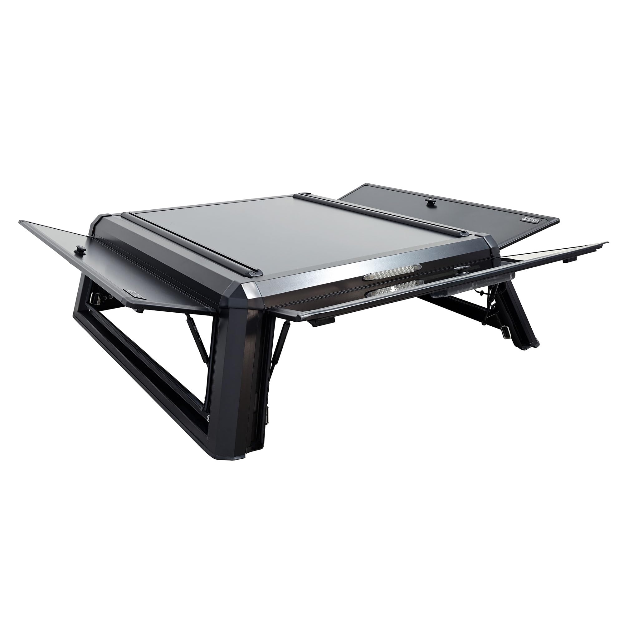 EXP Truck Cap Westin 16-11015 with Solid Front Glass fits 2015-2022 Colorado Canyon 5' Bed Matte Black
