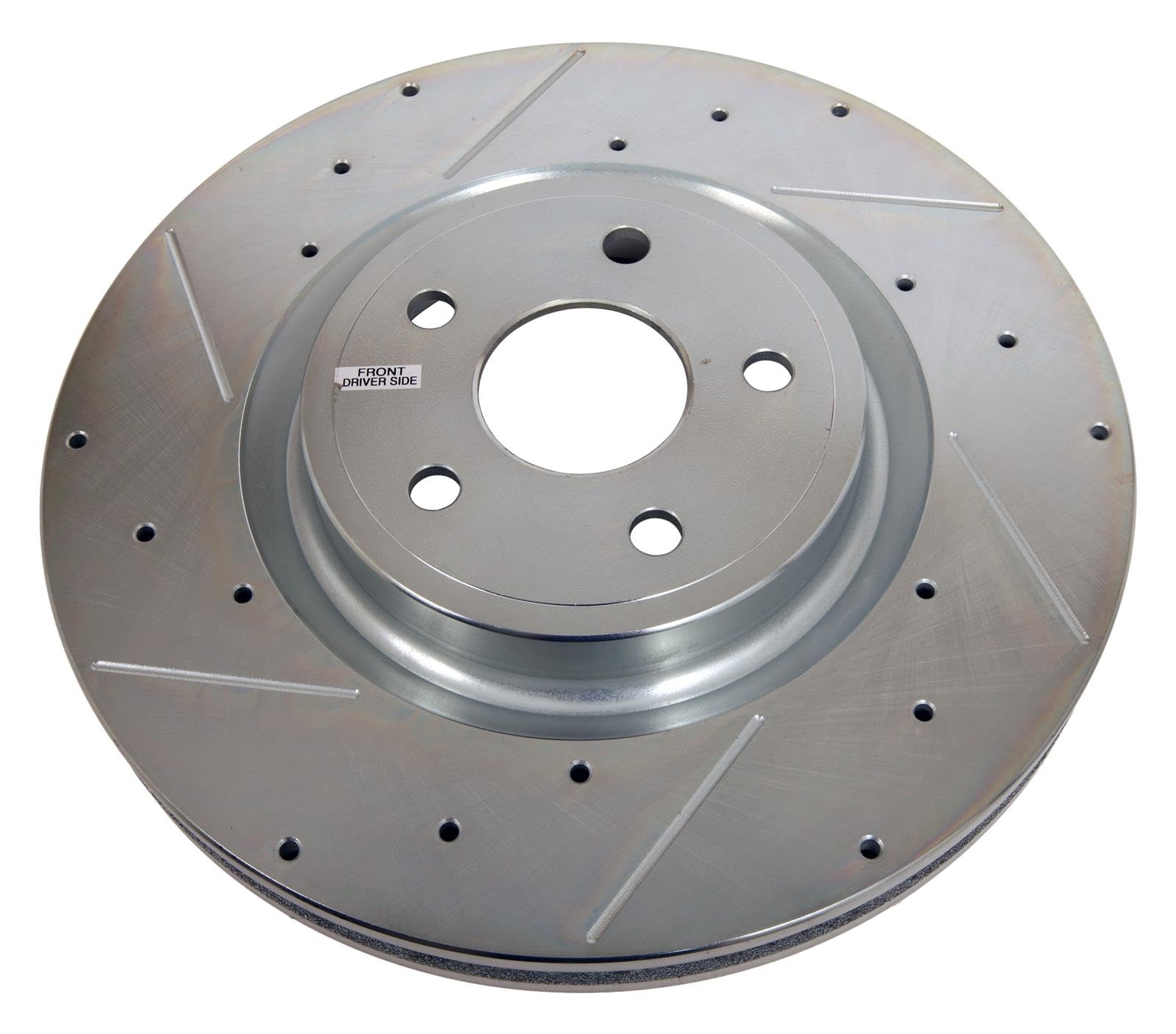 Power Stop Extreme Performance Drilled And Slotted Brake Rotors Front Left AR83080XL Power Stop Extreme Performance Drilled And Slotted Brake Rotors