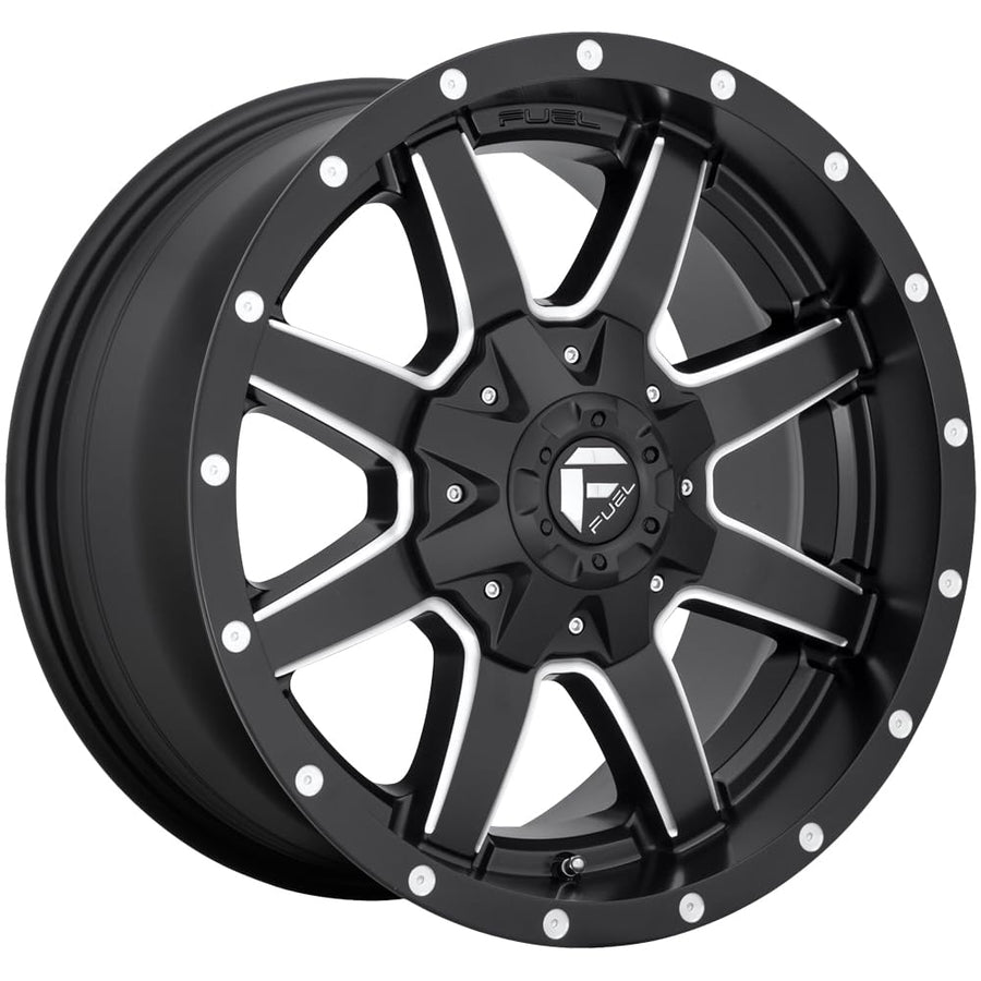 MAVERICK FUEL OFF-ROAD 22X12 6X135/5.5 4.73-45mm MATTE BLACK MILLED - D53822209846