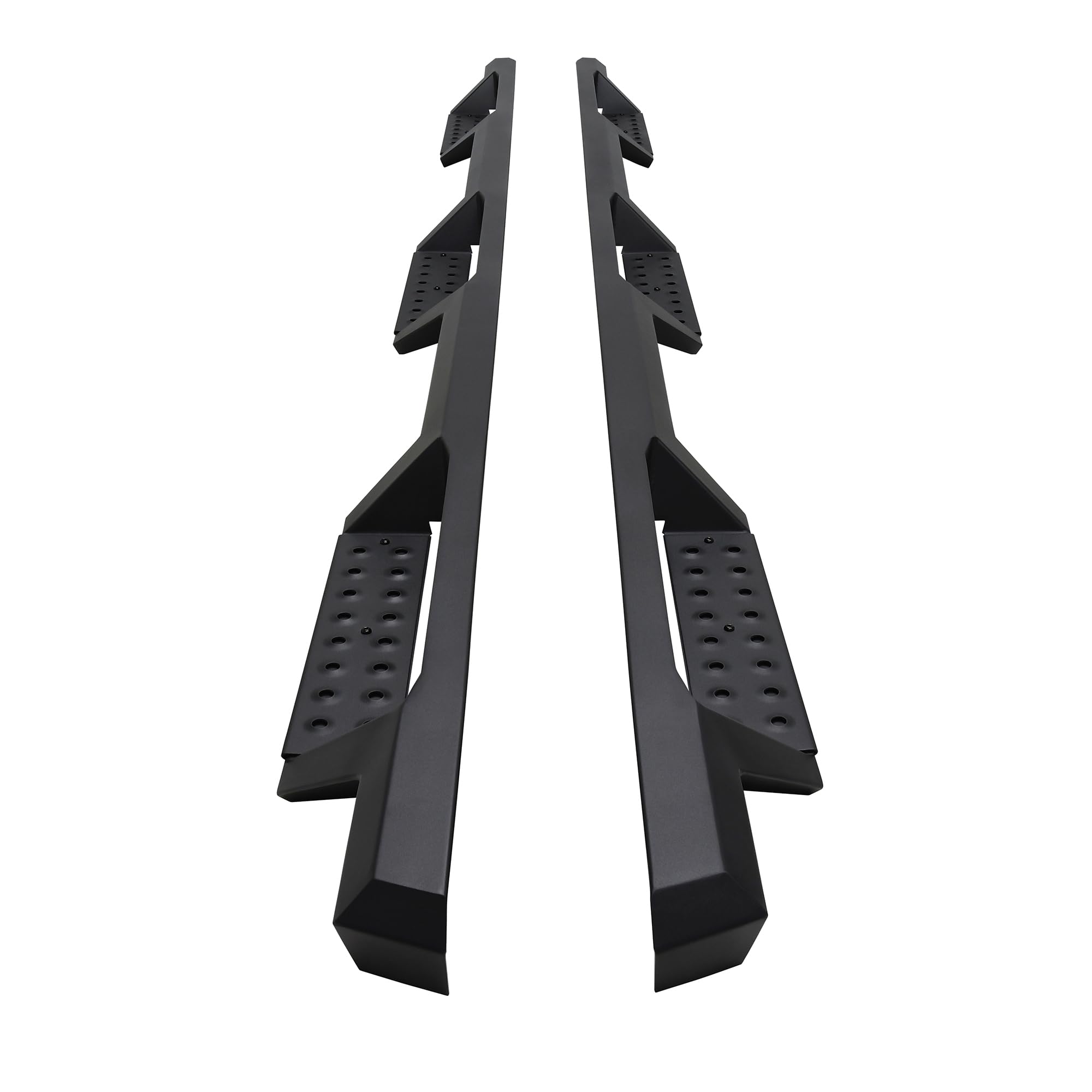 Westin HDX 56-534345 Drop Wheel to Wheel Nerf Bars fits 2019-2025 Ram 2500 3500 Crew Cab 8' Bed (Exc Dually) Textured Black Pair