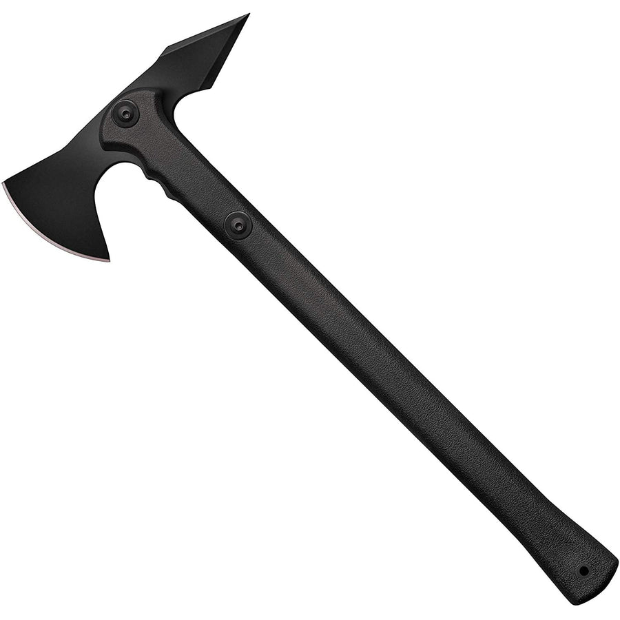 Cold Steel Tomahawk Drop Forged Survival Hatchet - Great for Camping, Survival, Outdoors and Chopping Wood, Trench Hawk - Black, One Size