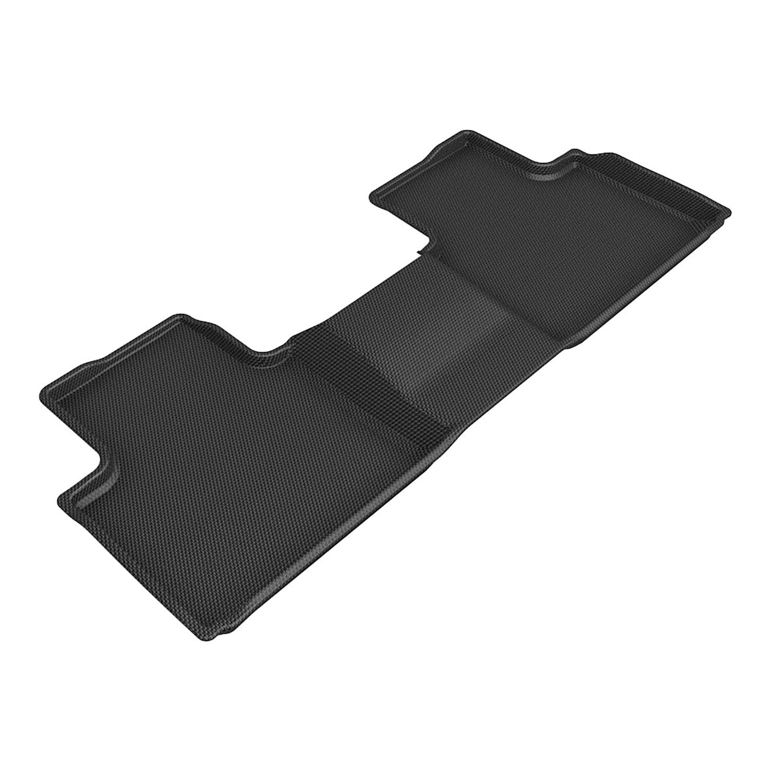 3D MAXpider Kagu Custom Fit Floor Mat (Black) Compatible with Mitsubishi Outlander 2022-2026 - Second Row