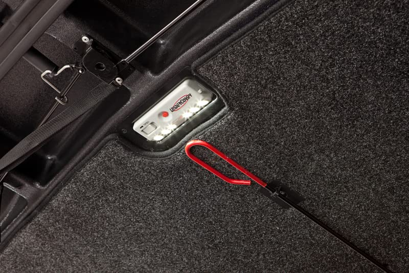 UnderCover RealTruck Elite LX One-Piece Truck Bed Tonneau Cover | UC1218L-GJI | Fits 2019 - 2023 GMC Sierra 1500HD (GJI - Dark Sky Metallic) Std/Ext/Crew Cab w/ Multipro Tailgate 6' 7" Bed (79.4")