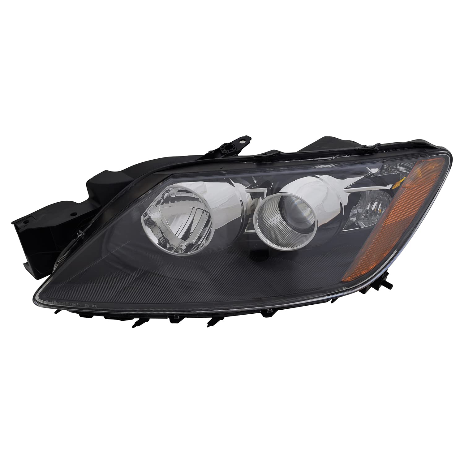 Left TYC Headlight Assembly Compatible with 2010-2011 Mazda CX-7