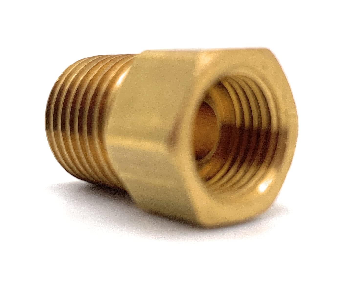 Marshall Excelsior AP Products ME2132P Inverted Flare Adapter - 1/4" MNPT x 1/4" Female Flare Plug