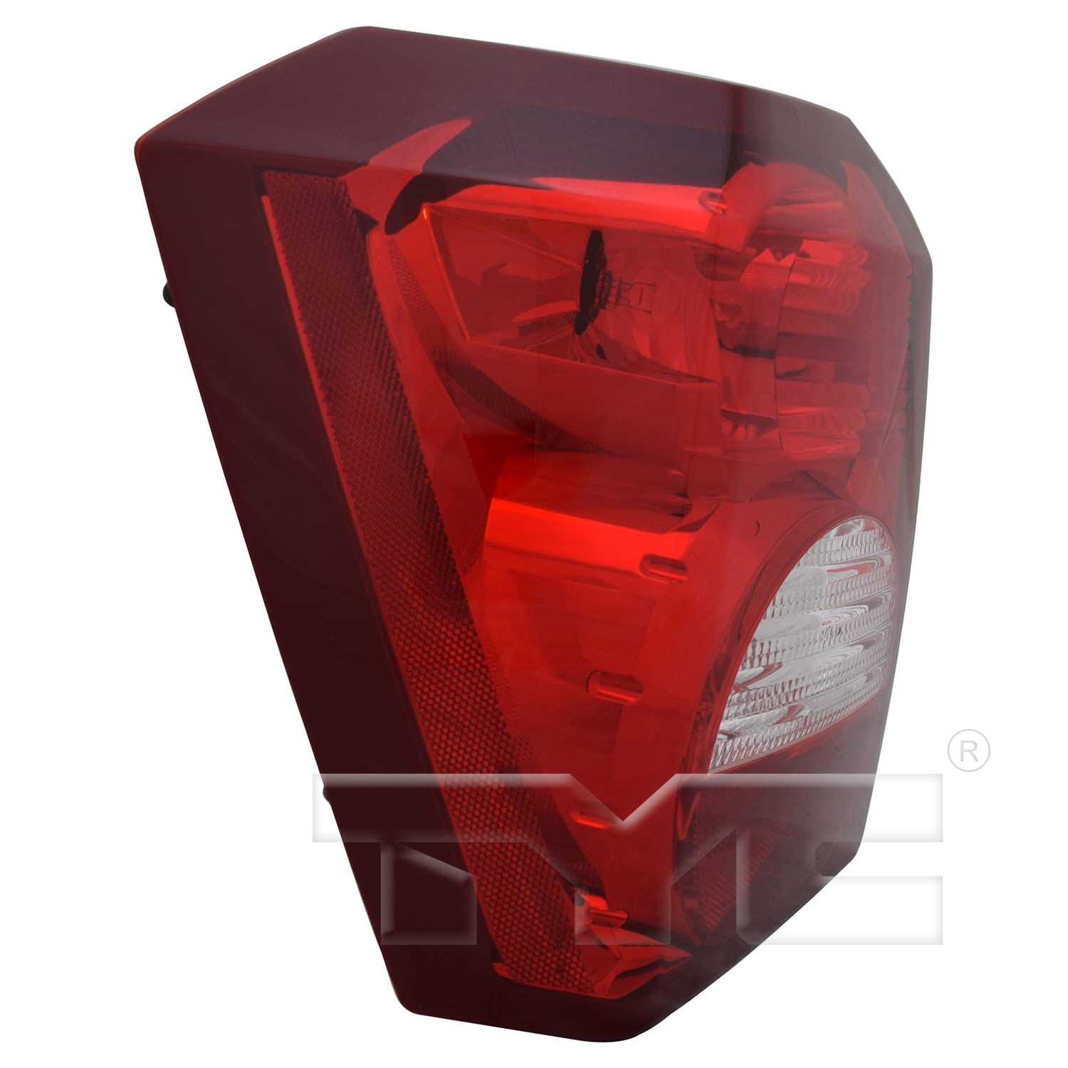Left TYC Tail Light Assembly Compatible with 2008-2012 Dodge Caliber