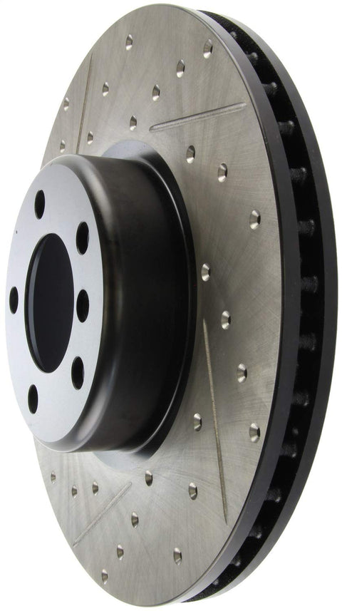 Sport Drilled/Slotted Brake Rotor StopTech 127.34140R (Front Right), 1 Pack