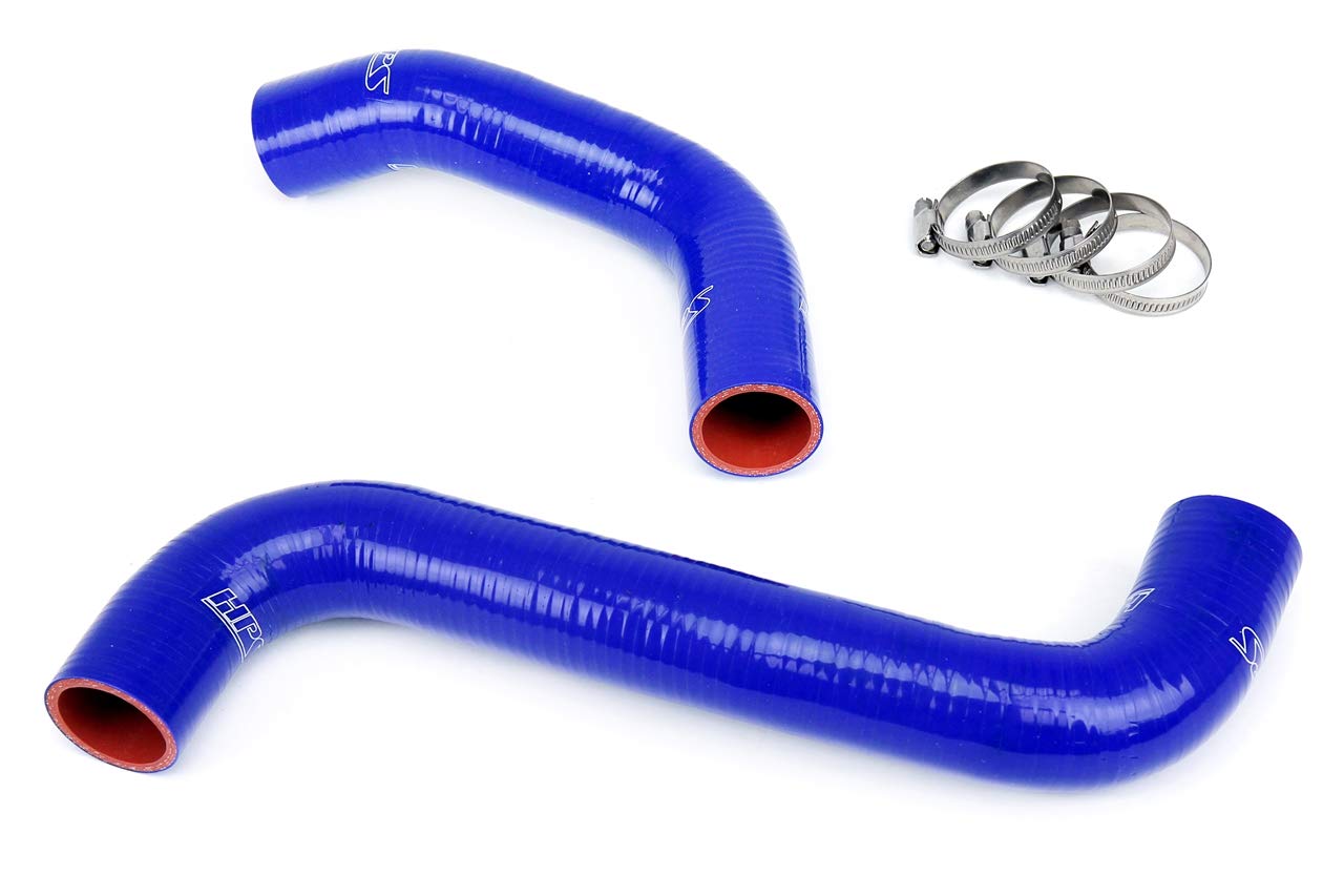 Blue HPS 57-1064-BLUE Silicone Radiator Coolant Hose Kit